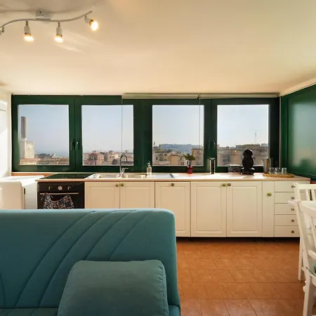 Terrazza Vista Vesuvio E Capri Con Jacuzzi Privata Neapol