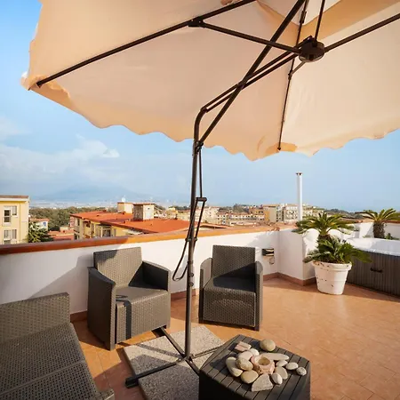 Terrazza Vista Vesuvio E Capri Con Jacuzzi Privata Napoli